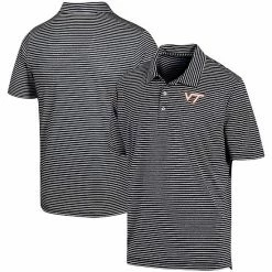 Men's Champion Black Virginia Tech Hokies Stadium Stripe Polo 3 Men's Champion Black Virginia Tech Hokies Stadium Stripe Polo -Champion shop unnamed file 9798