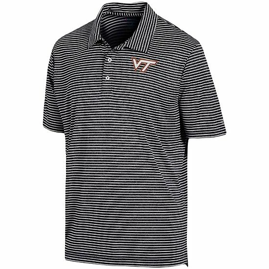 Men's Champion Black Virginia Tech Hokies Stadium Stripe Polo Men's Champion Black Virginia Tech Hokies Stadium Stripe Polo -Champion shop unnamed file 9799