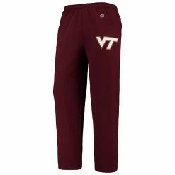 Men's Champion Maroon Virginia Tech Hokies College Powerblend Pants -Champion shop unnamed file 9808