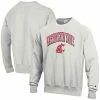 Men's Champion Gray Washington State Cougars Arch Over Logo Reverse Weave Pullover Sweatshirt 2 Men's Champion Gray Washington State Cougars Arch Over Logo Reverse Weave Pullover Sweatshirt -Champion shop unnamed file 9816