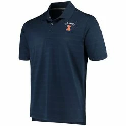 Men's Champion Navy Illinois Fighting Illini Textured Polo 4 Men's Champion Navy Illinois Fighting Illini Textured Polo -Champion shop unnamed file 9823