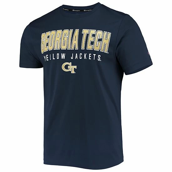 Men's Champion Navy Georgia Tech Yellow Jackets Stack T-Shirt Men's Champion Navy Georgia Tech Yellow Jackets Stack T-Shirt -Champion shop unnamed file 9840