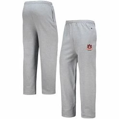 Men's Champion Heathered Gray Auburn Tigers Powerblend Pants -Champion shop unnamed file 9857