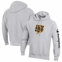 Men's Champion Heathered Gray Boston Bruins Reverse Weave Pullover Hoodie -Champion shop unnamed file 9865