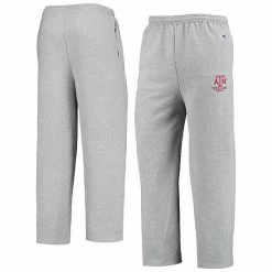 Men's Champion Heathered Gray Texas A&M Aggies Powerblend Pants