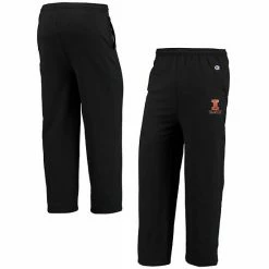 Men's Champion Black Illinois Fighting Illini Powerblend Pants