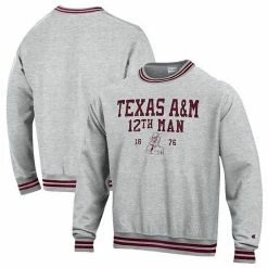 Men's Champion Heathered Gray Texas A&M Aggies 12th Man Centennial Vault Collection Pullover Hoodie 3 Men's Champion Heathered Gray Texas A&M Aggies 12th Man Centennial Vault Collection Pullover Hoodie -Champion shop unnamed file 9941