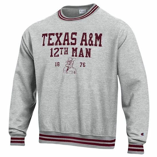 Men's Champion Heathered Gray Texas A&M Aggies 12th Man Centennial Vault Collection Pullover Hoodie Men's Champion Heathered Gray Texas A&M Aggies 12th Man Centennial Vault Collection Pullover Hoodie -Champion shop unnamed file 9942