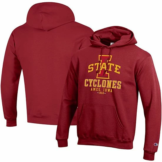 Men's Champion Cardinal Iowa State Cyclones Team Stack Powerblend Pullover Hoodie Men's Champion Cardinal Iowa State Cyclones Team Stack Powerblend Pullover Hoodie -Champion shop unnamed file 9943