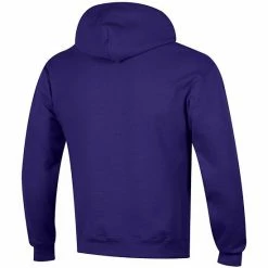 Men's Champion Purple LSU Tigers Team Stack Powerblend Pullover Hoodie -Champion shop unnamed file 9985