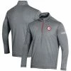 Men's Champion Gray Alabama Crimson Tide Victory Quarter-Zip Jacket